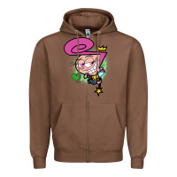 Chestnut wanda Zipper Hoodie - linhVisuals