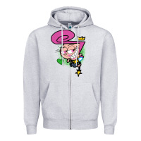 Heather Grey wanda Zipper Hoodie - linhVisuals