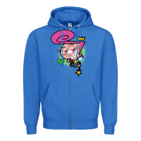 True Royal wanda Zipper Hoodie - linhVisuals