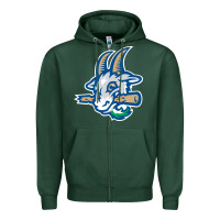 Sports Green hartford-yard-goats Zipper Hoodie - linhVisuals