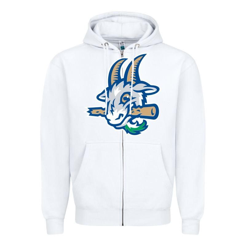 Hartford-yard-goats Zipper Hoodie by linhVisuals | Teevron