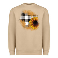 Mushroom sunflower christmas patch Heavyweight Sweatshirt - JahusDesignShop