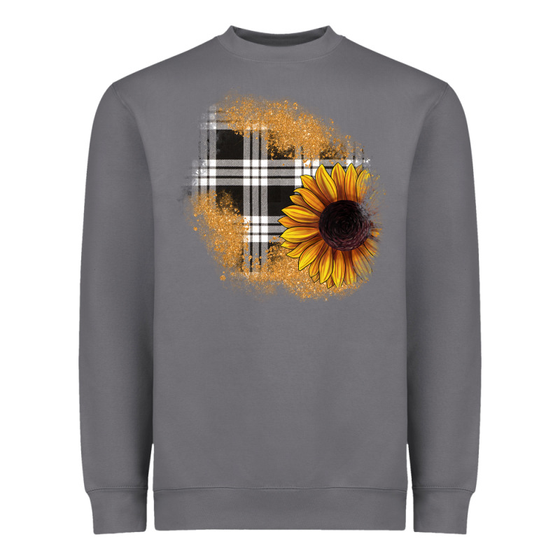 Sunflower Christmas Patch Heavyweight Sweatshirt by JahusDesignShop | Teevron