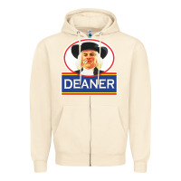 Sandshell deaner oats Zipper Hoodie - linhVisuals