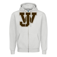 Dove Grey jefferson high school Zipper Hoodie - linhVisuals