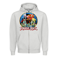 Dove Grey fraggle rock classic Zipper Hoodie - linhVisuals