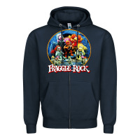 Fraggle Rock Classic Zipper Hoodie | Teevron