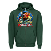 Sports Green fraggle rock classic Zipper Hoodie - linhVisuals