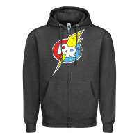 Charcoal Heather #rescue rangers Zipper Hoodie - linhVisuals