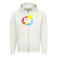 Oatmeal Heather #rescue rangers Zipper Hoodie - linhVisuals