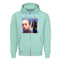 Seafoam #robert pattinson Zipper Hoodie - linhVisuals