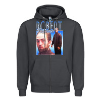 Smoke #robert pattinson Zipper Hoodie - linhVisuals