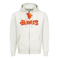 Oatmeal Heather the-boise-hawks-fan Zipper Hoodie - linhVisuals