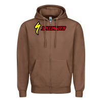 Chestnut Specialized Bikes Bicycle Zipper Hoodie - linhVisuals