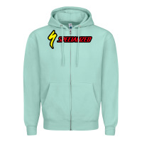 Seafoam Specialized Bikes Bicycle Zipper Hoodie - linhVisuals