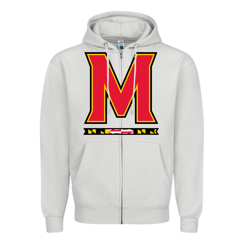 Maryland Terr Zipper Hoodie by linhVisuals | Teevron