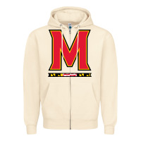 Sandshell maryland terr Zipper Hoodie - linhVisuals