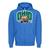 True Royal ohio bobc Zipper Hoodie - linhVisuals