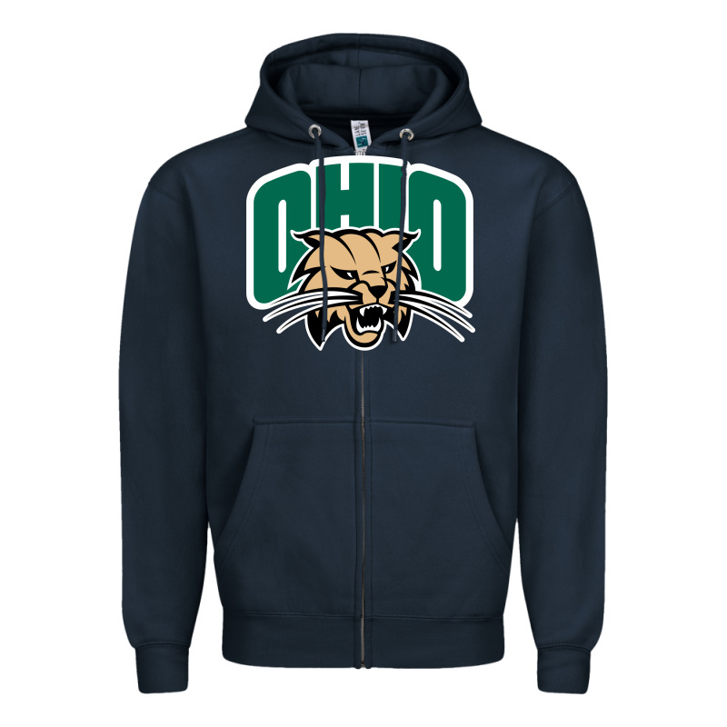 Ohio Bobc Zipper Hoodie by linhVisuals | Teevron