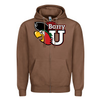 Chestnut barry Zipper Hoodie - linhVisuals
