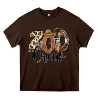Chocolate Brown zoo crew safari animals Heavy Core Tee - RanaPortraitStore