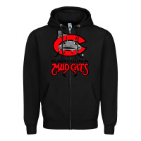 Black the-carolina-mudcats-merch Zipper Hoodie - linhVisuals