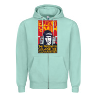 Seafoam Elliott Smith Zipper Hoodie - linhVisuals