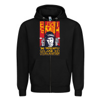 Black Elliott Smith Zipper Hoodie - linhVisuals