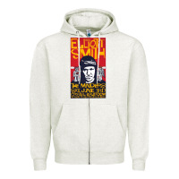 Oatmeal Heather Elliott Smith Zipper Hoodie - linhVisuals