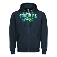 Navy the-daytona-tortugas-merch Zipper Hoodie - linhVisuals