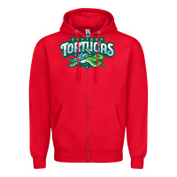 Red the-daytona-tortugas-merch Zipper Hoodie - linhVisuals