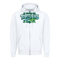 White the-daytona-tortugas-merch Zipper Hoodie - linhVisuals