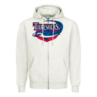 Oatmeal Heather the-clearwater-threshers-merch Zipper Hoodie - linhVisuals