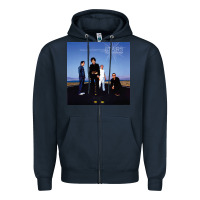 Navy Cranberries Dolores O'Riordan Zipper Hoodie - linhVisuals