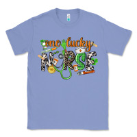 Colony Blue One lucky Nurse St. Patrick's Day Classic Tee - CowGirlArtShop