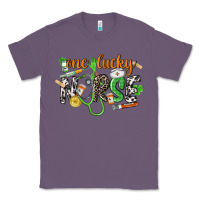 Lavender One lucky Nurse St. Patrick's Day Classic Tee - CowGirlArtShop