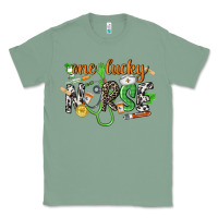Sage One lucky Nurse St. Patrick's Day Classic Tee - CowGirlArtShop