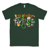 Sports Green One lucky Nurse St. Patrick's Day Classic Tee - CowGirlArtShop