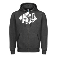 Charcoal Heather modest mouse Zipper Hoodie - linhVisuals