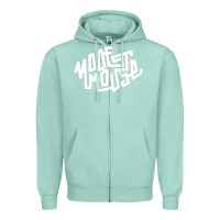 Seafoam modest mouse Zipper Hoodie - linhVisuals