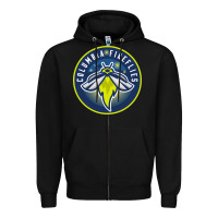 Black the-columbia-fireflies-merch Zipper Hoodie - linhVisuals