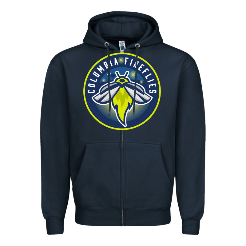 The-columbia-fireflies-merch Zipper Hoodie by linhVisuals | Teevron
