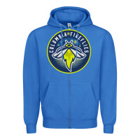 True Royal the-columbia-fireflies-merch Zipper Hoodie - linhVisuals
