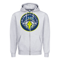 Heather Grey the-columbia-fireflies-merch Zipper Hoodie - linhVisuals