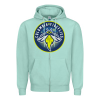 Seafoam the-columbia-fireflies-merch Zipper Hoodie - linhVisuals