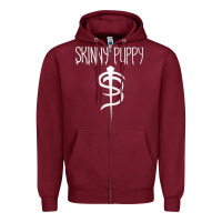 Skinny Puppy Zipper Hoodie | Teevron