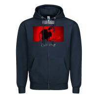 Navy keith urban 1 Zipper Hoodie - linhVisuals
