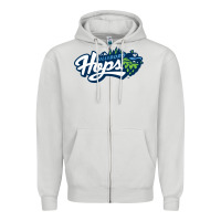 Dove Grey the-hillsboro-hops-merch Zipper Hoodie - linhVisuals