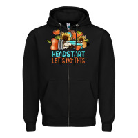 Black headstart let's do this Zipper Hoodie - JahusDesignShop