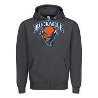 Smoke bucknell Zipper Hoodie - linhVisuals